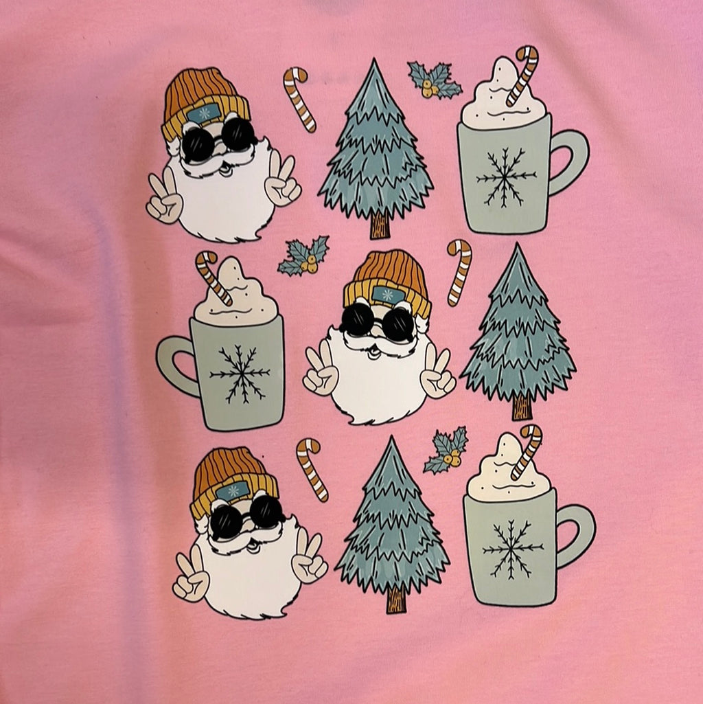 Santa in Pink